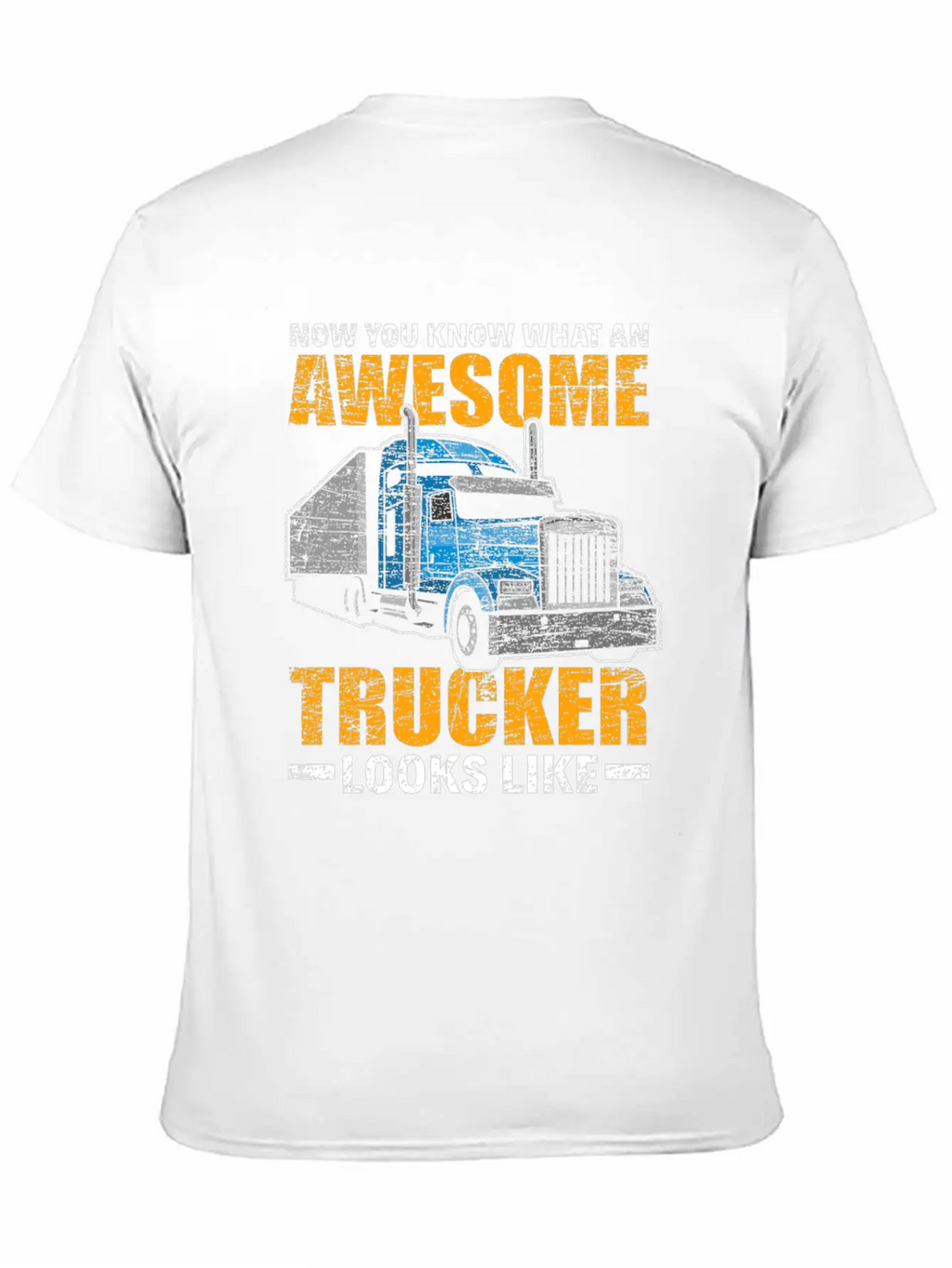 Trucker Truck Driver Essential Cotton Tee For Daily Outfits – Unisex Style