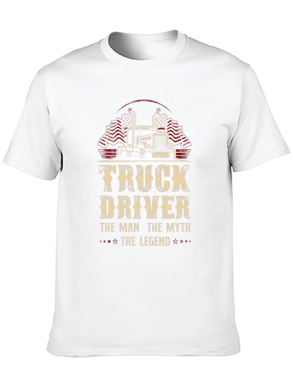 Trucker Truck Driver Vintage Truck Unisex Casual T-Shirt – Clean Design For Daily Comfort