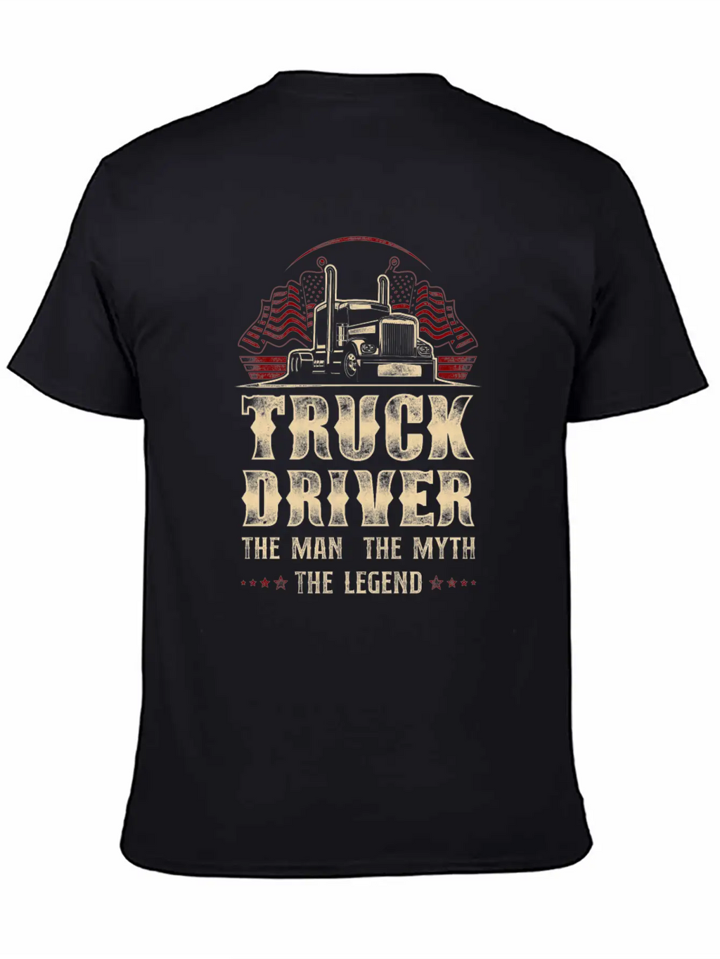 Trucker Truck Driver Vintage Truck Unisex Casual T-Shirt – Clean Design For Daily Comfort