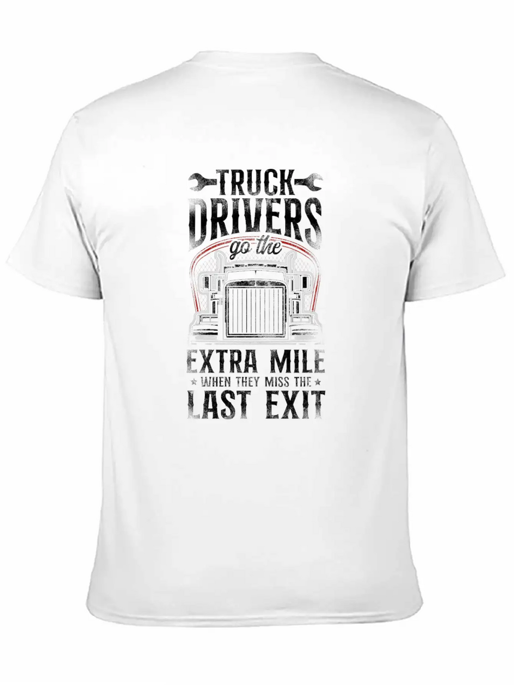 Trucker Truck Driver Vintage Truck Unisex Short Sleeve Soft Cotton T-Shirt – Casual Everyday Wear