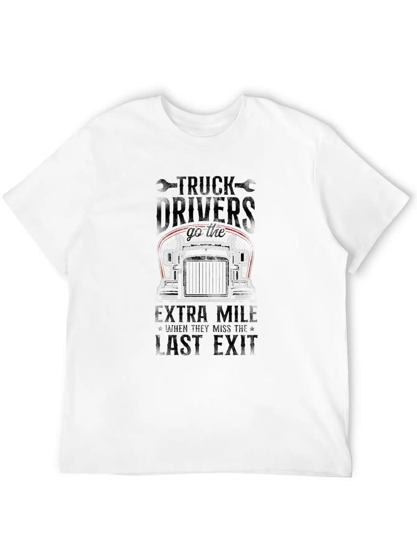 Trucker Truck Driver Vintage Truck Unisex Short Sleeve Soft Cotton T-Shirt – Casual Everyday Wear