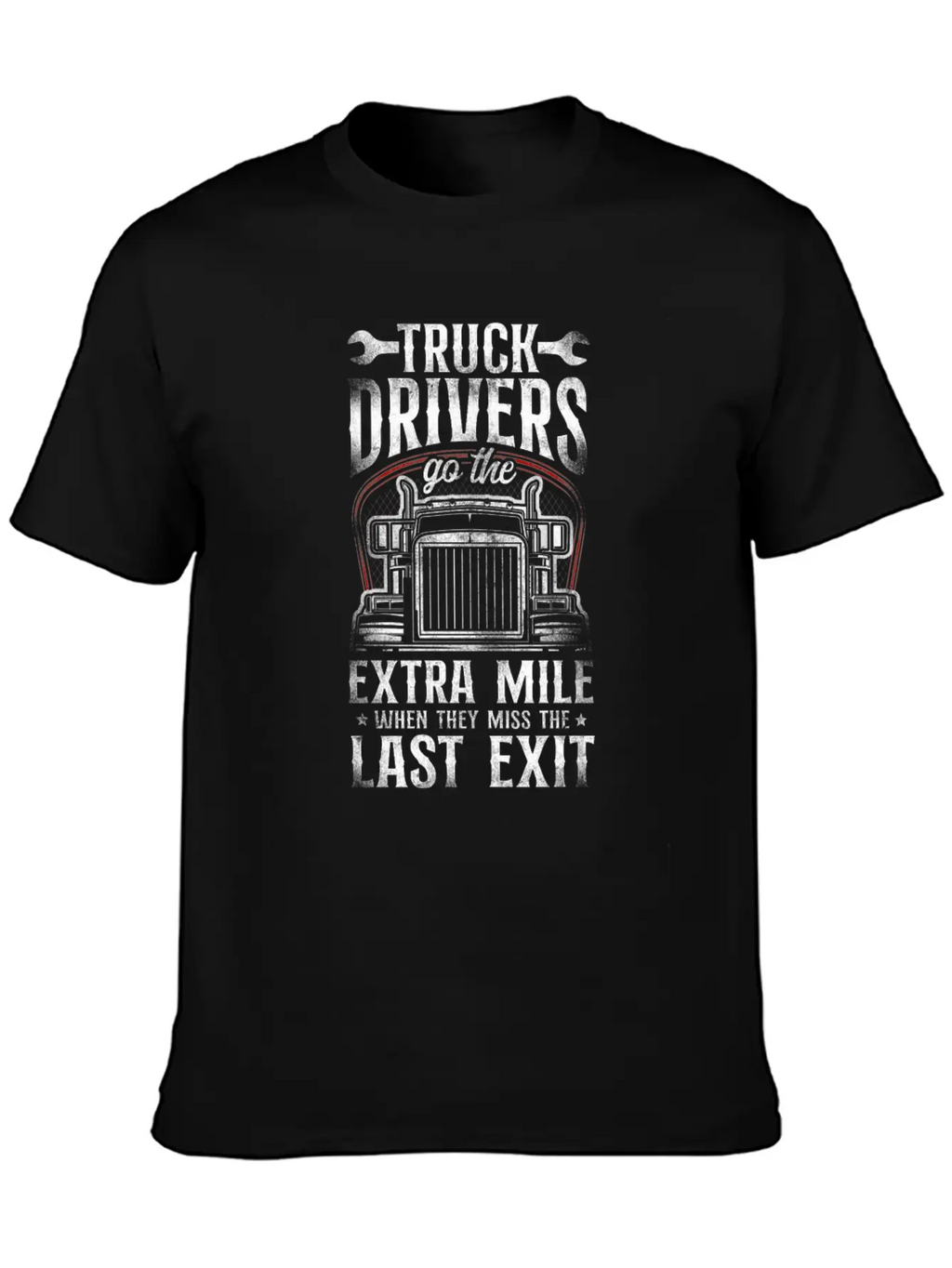 Trucker Truck Driver Vintage Truck Unisex Short Sleeve Soft Cotton T-Shirt – Casual Everyday Wear