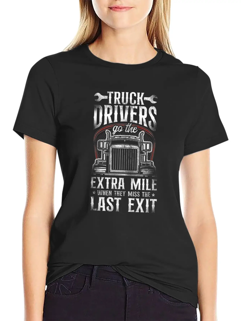 Trucker Truck Driver Vintage Truck Unisex Short Sleeve Soft Cotton T-Shirt – Casual Everyday Wear