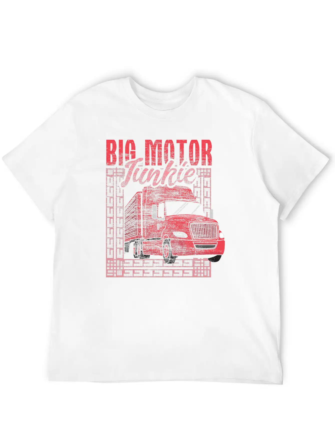 Trucker Truck Funny Breathable Soft Cotton T-Shirt – Timeless Casual Look