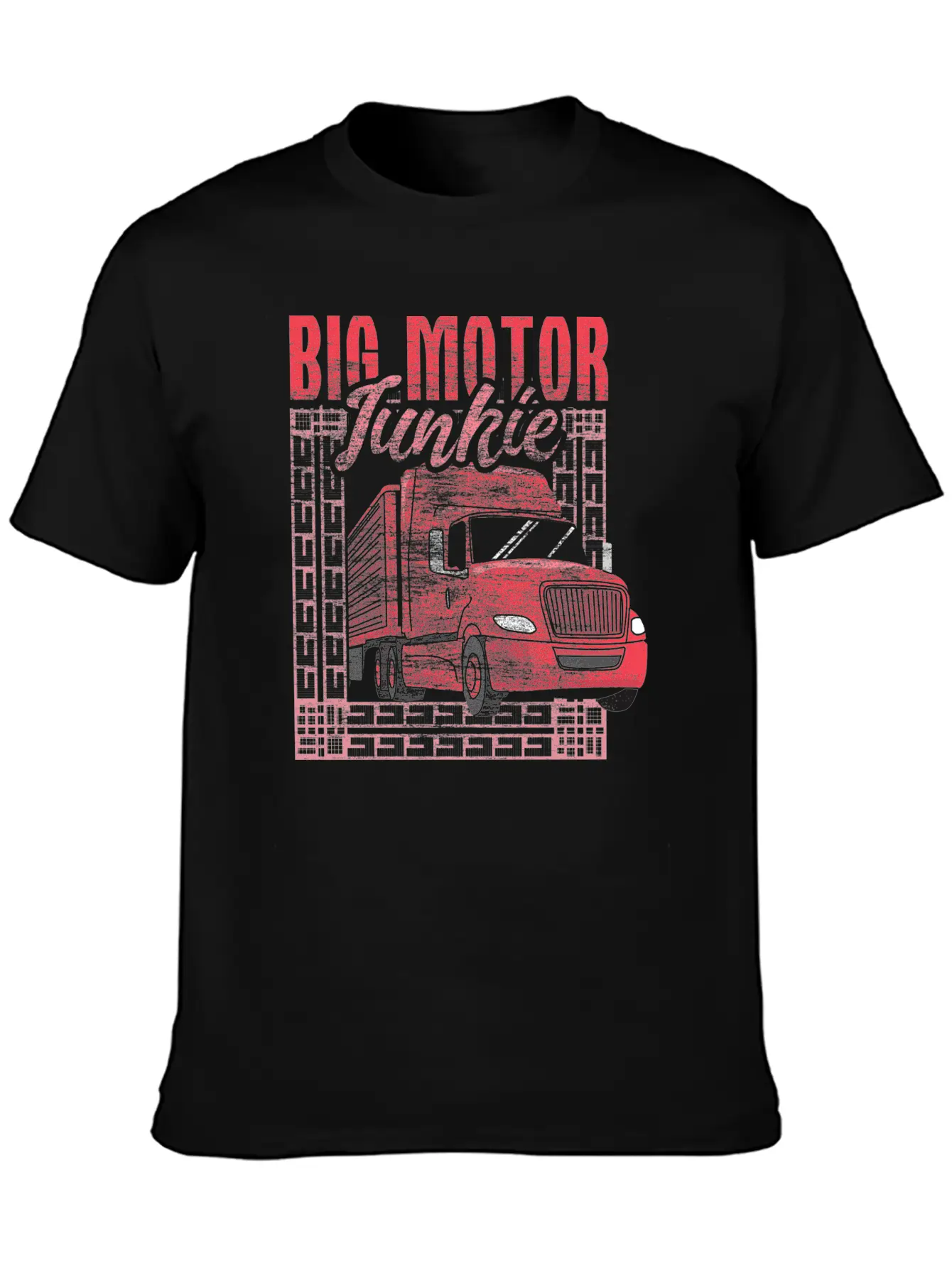 Trucker Truck Funny Breathable Soft Cotton T-Shirt – Timeless Casual Look