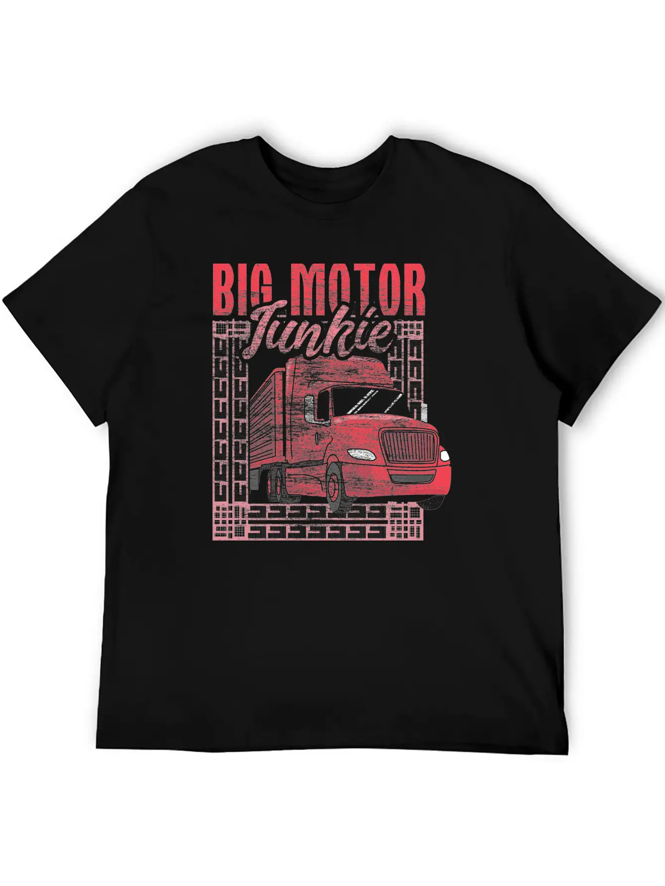 Trucker Truck Funny Breathable Soft Cotton T-Shirt – Timeless Casual Look