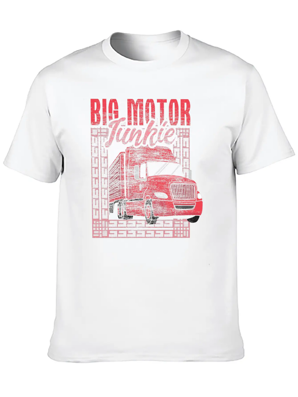 Trucker Truck Funny Breathable Soft Cotton T-Shirt – Timeless Casual Look
