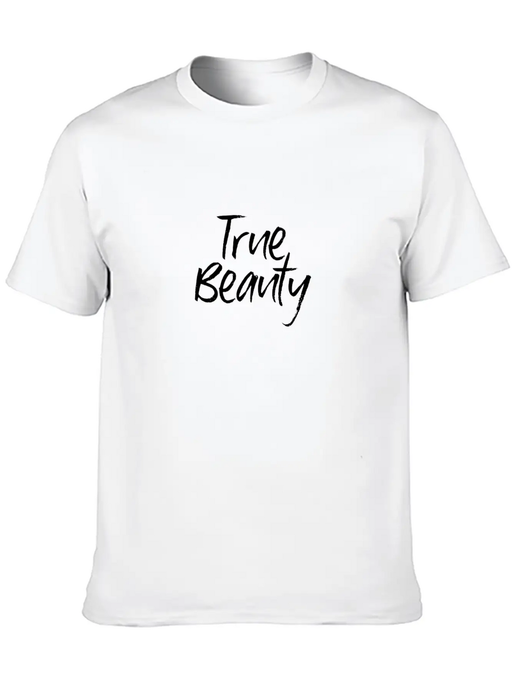 True Beauty Unisex Short Sleeve Soft Cotton T-Shirt – Casual Everyday Wear