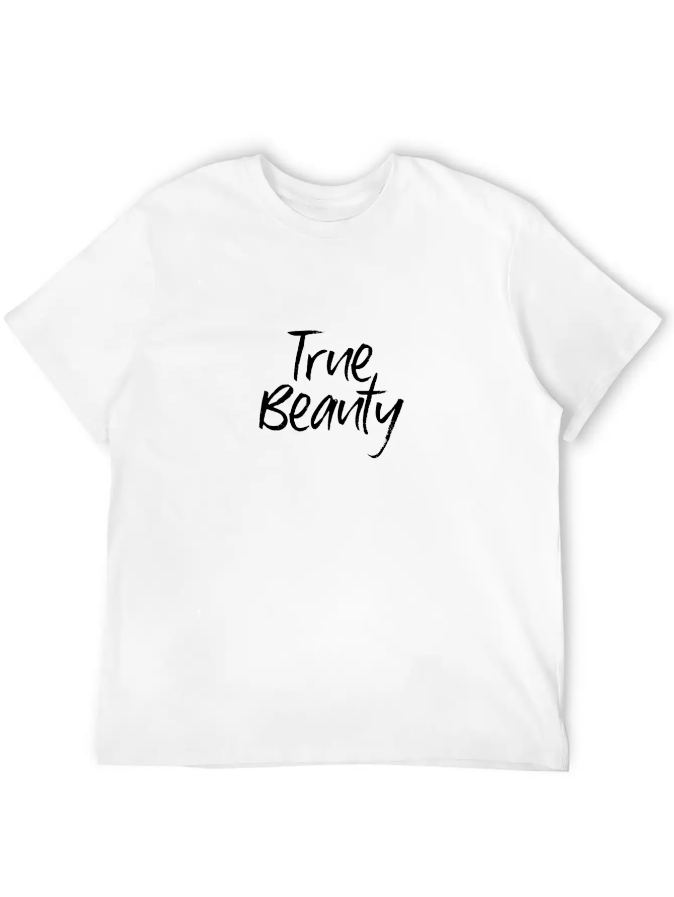 True Beauty Unisex Short Sleeve Soft Cotton T-Shirt – Casual Everyday Wear