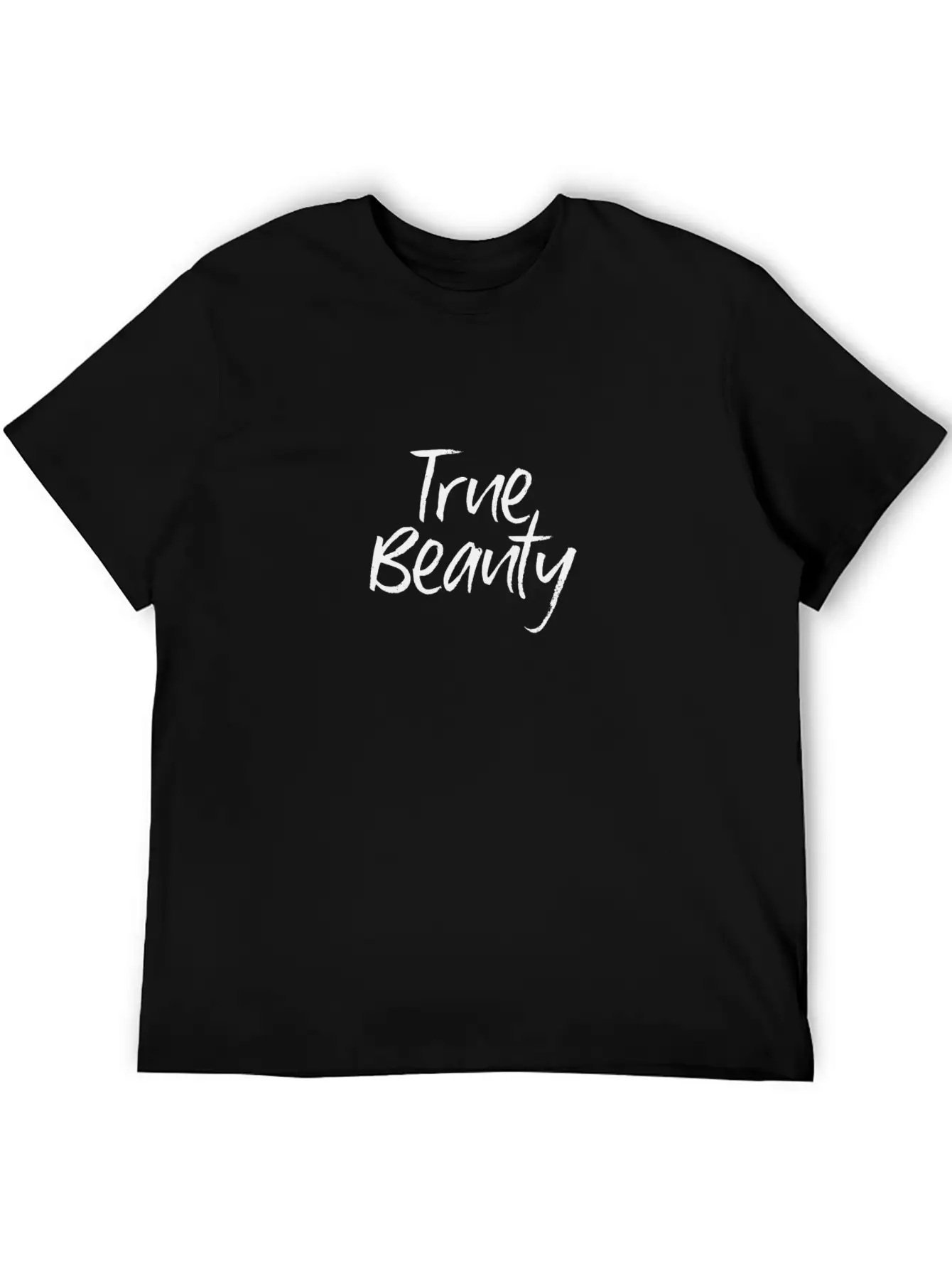 True Beauty Unisex Short Sleeve Soft Cotton T-Shirt – Casual Everyday Wear