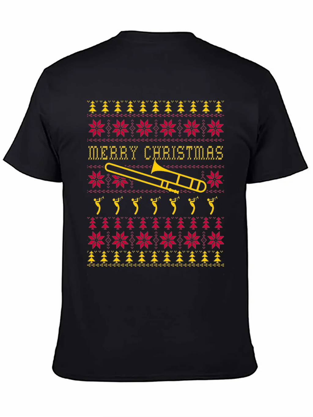 Trumpet - Awesome Christmas Sweater For Trumpet Unisex Casual T-Shirt – Clean Design For Daily Comfort