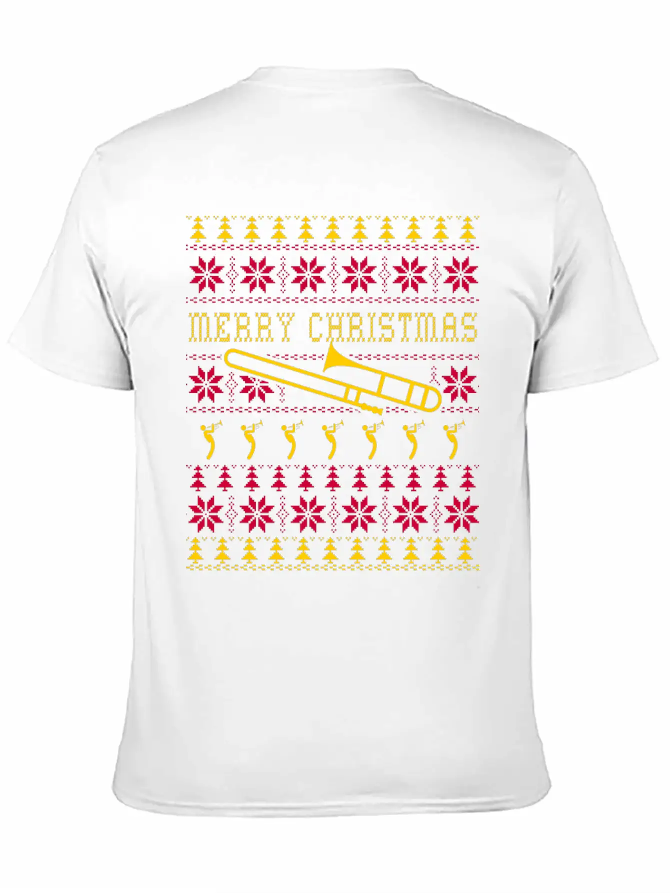 Trumpet - Awesome Christmas Sweater For Trumpet Unisex Casual T-Shirt – Clean Design For Daily Comfort