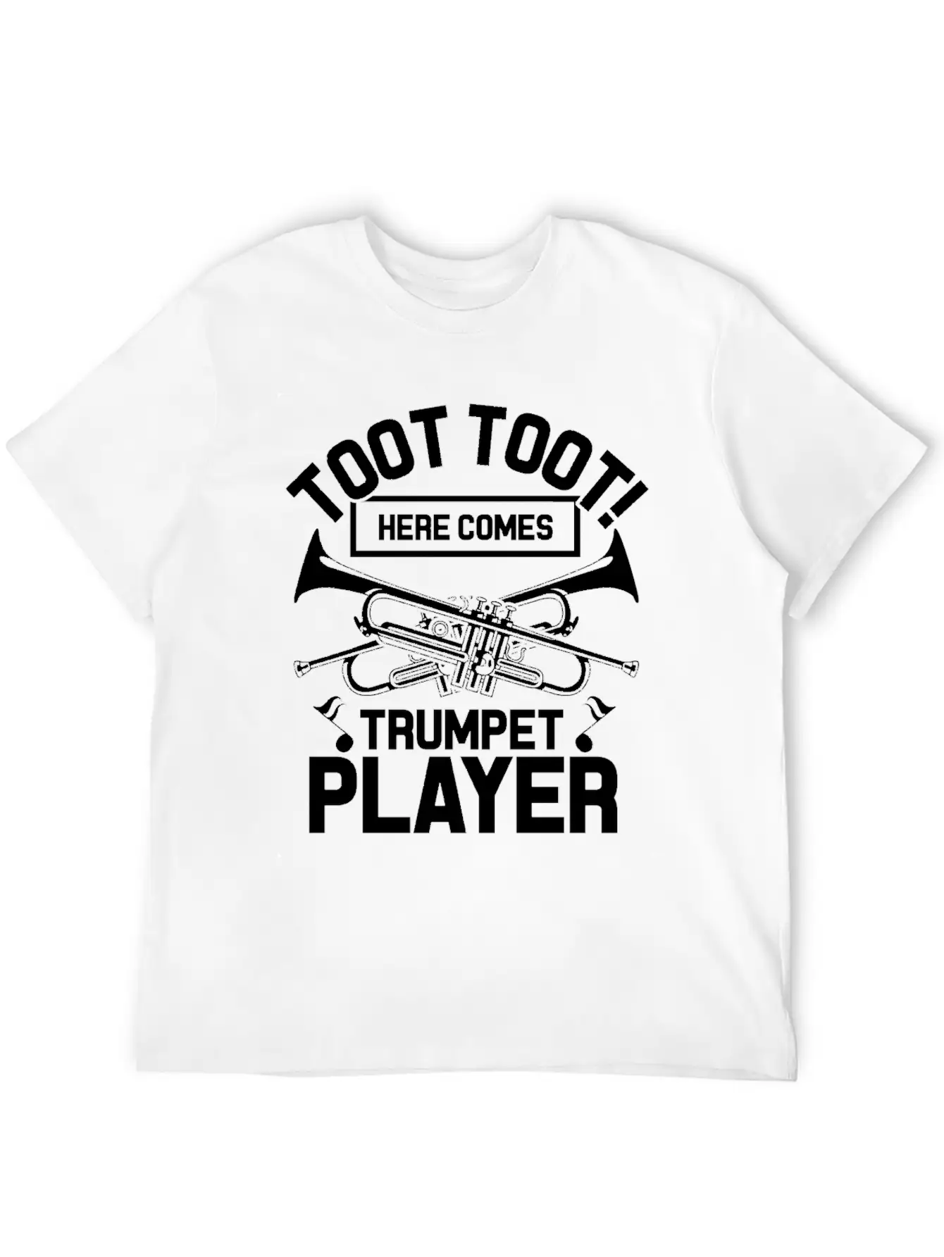 Trumpet Breathable Soft Cotton T-Shirt – Timeless Casual Look