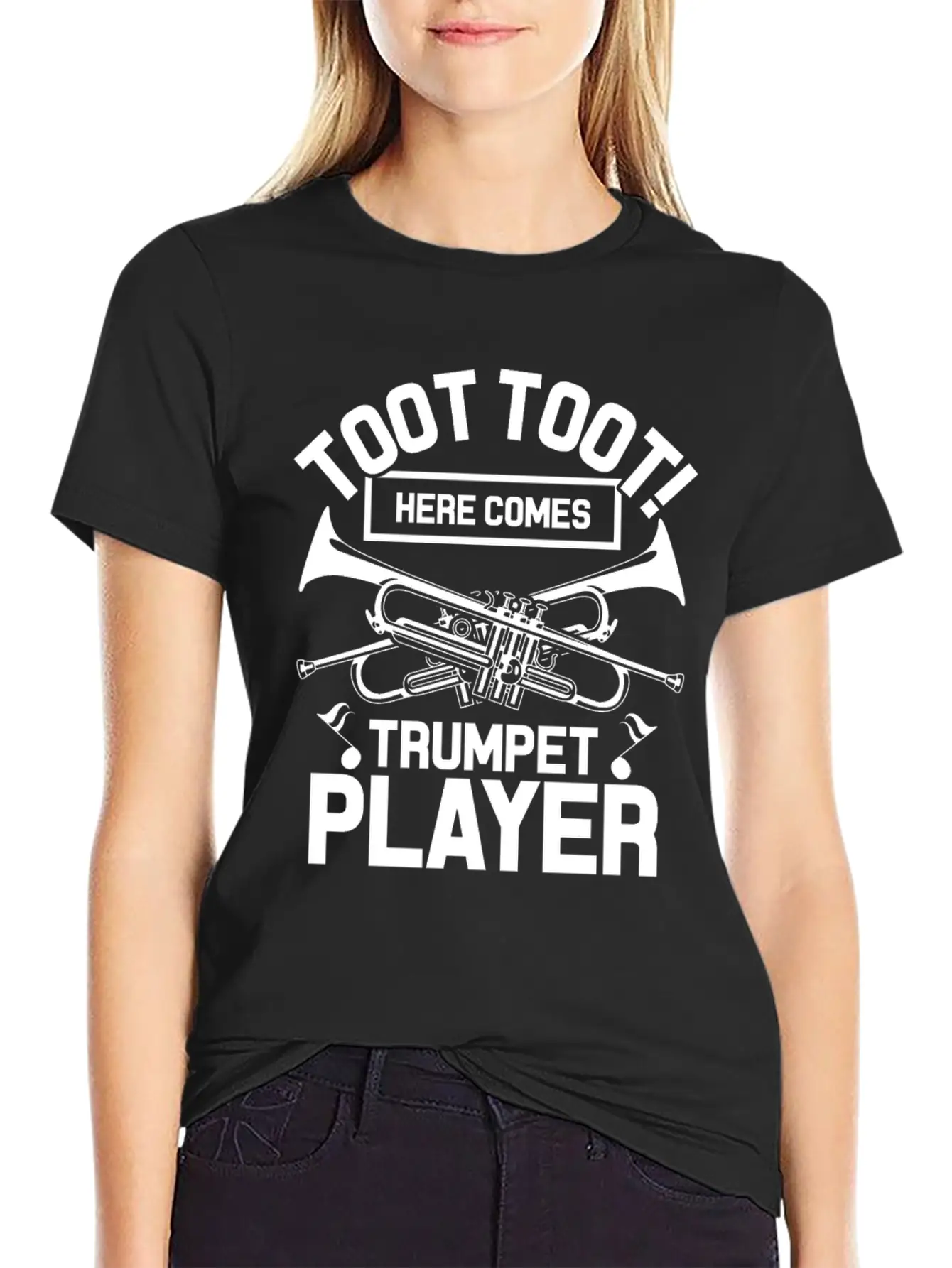 Trumpet Breathable Soft Cotton T-Shirt – Timeless Casual Look