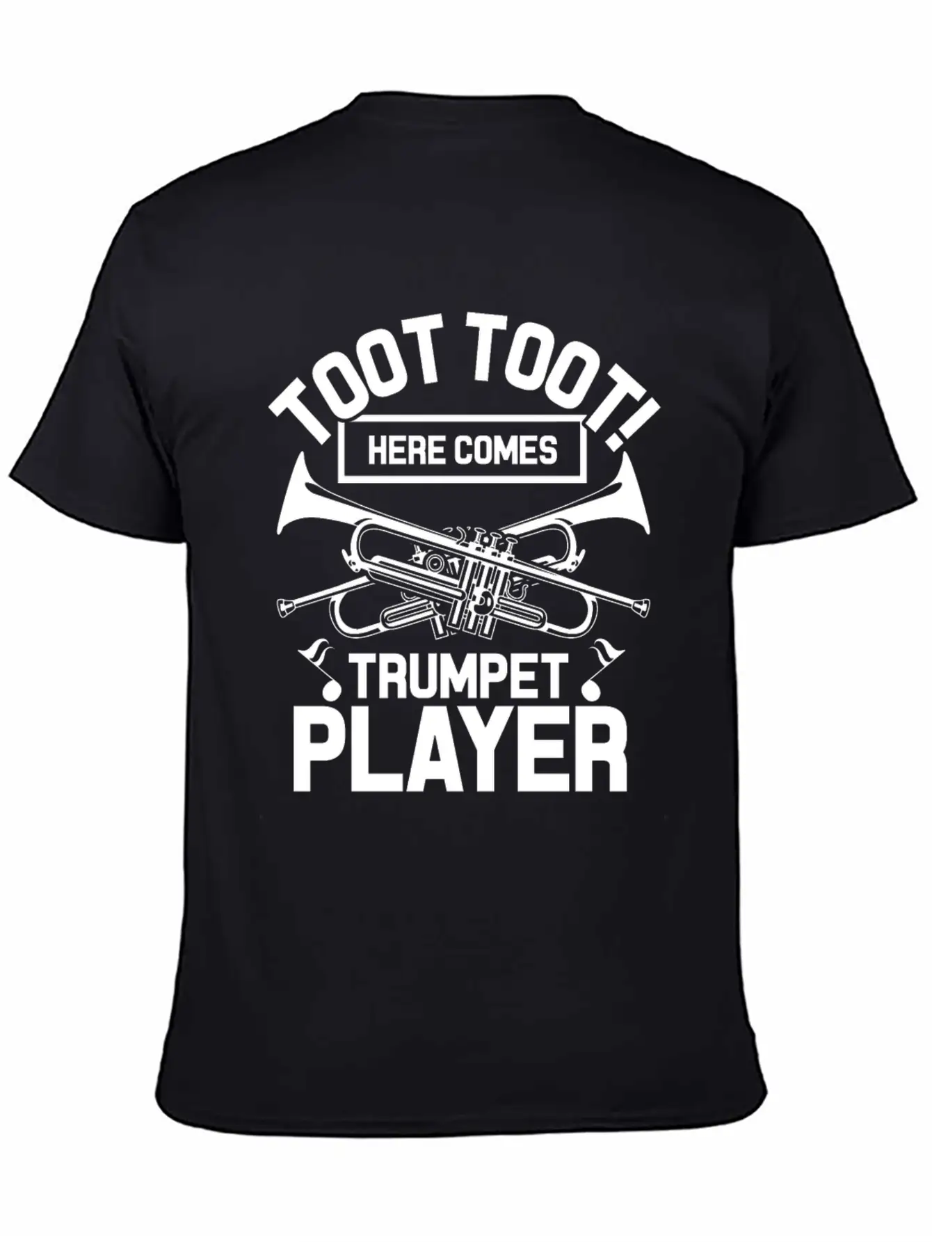 Trumpet Breathable Soft Cotton T-Shirt – Timeless Casual Look