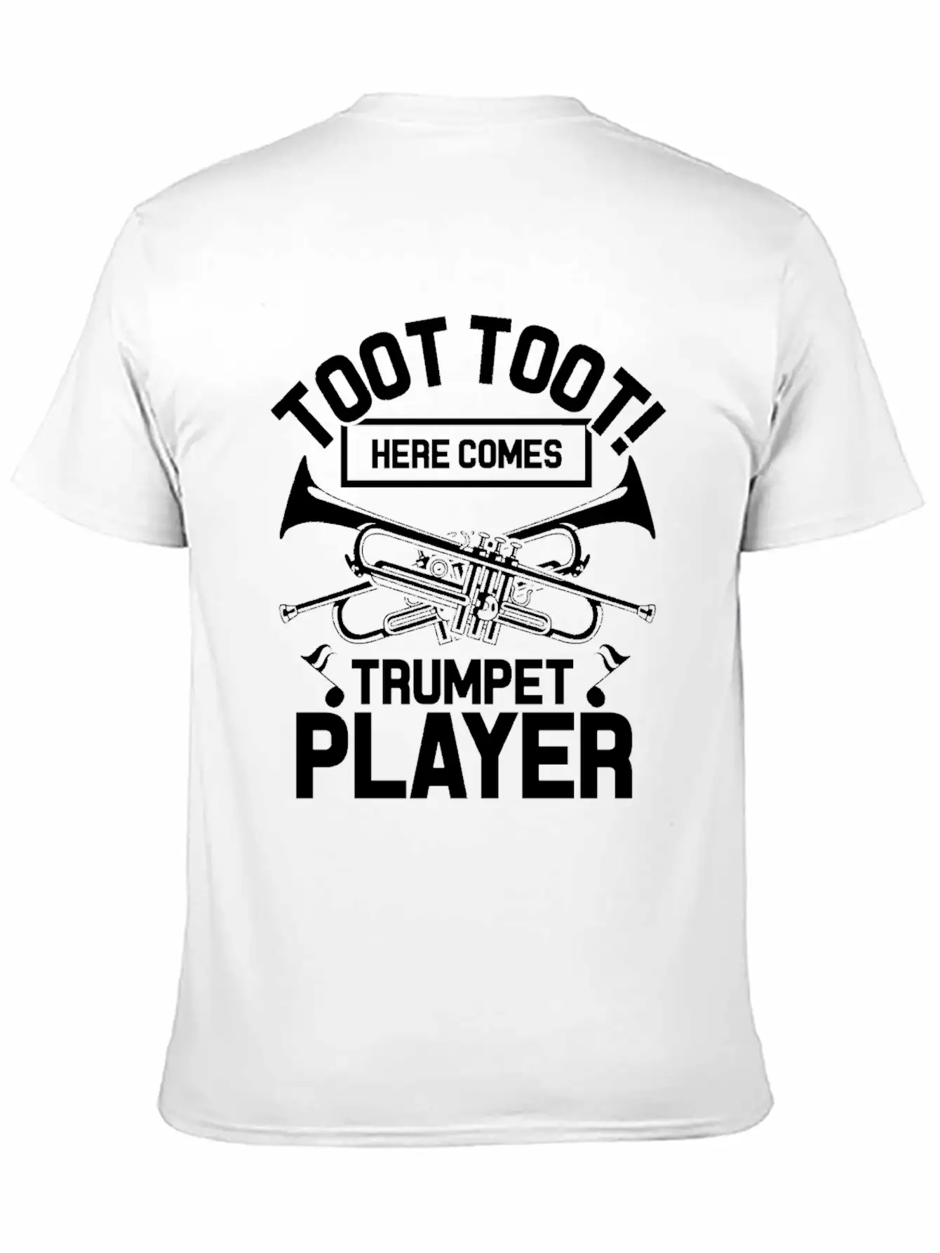 Trumpet Breathable Soft Cotton T-Shirt – Timeless Casual Look