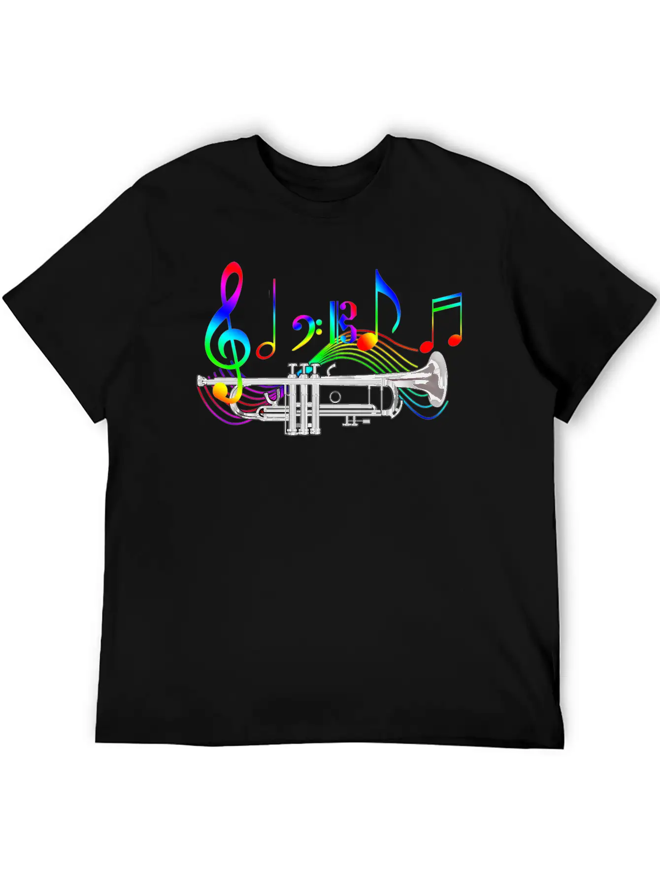 Trumpet Classic Fit Graphic Tee For Daily Comfort – Unisex Cotton Shirt