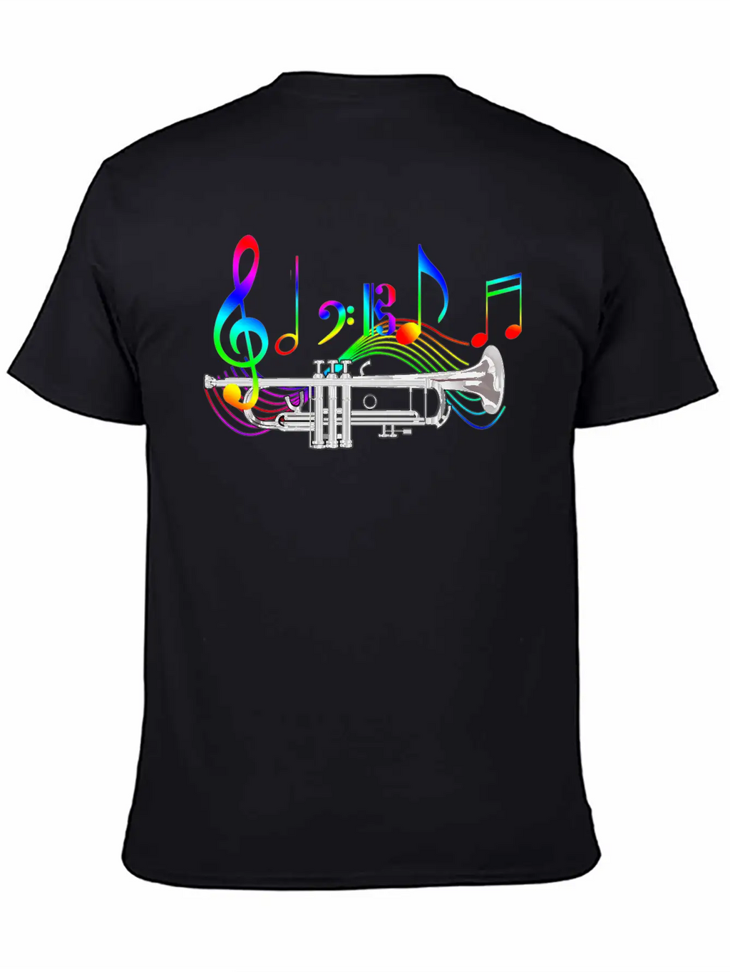 Trumpet Classic Fit Graphic Tee For Daily Comfort – Unisex Cotton Shirt