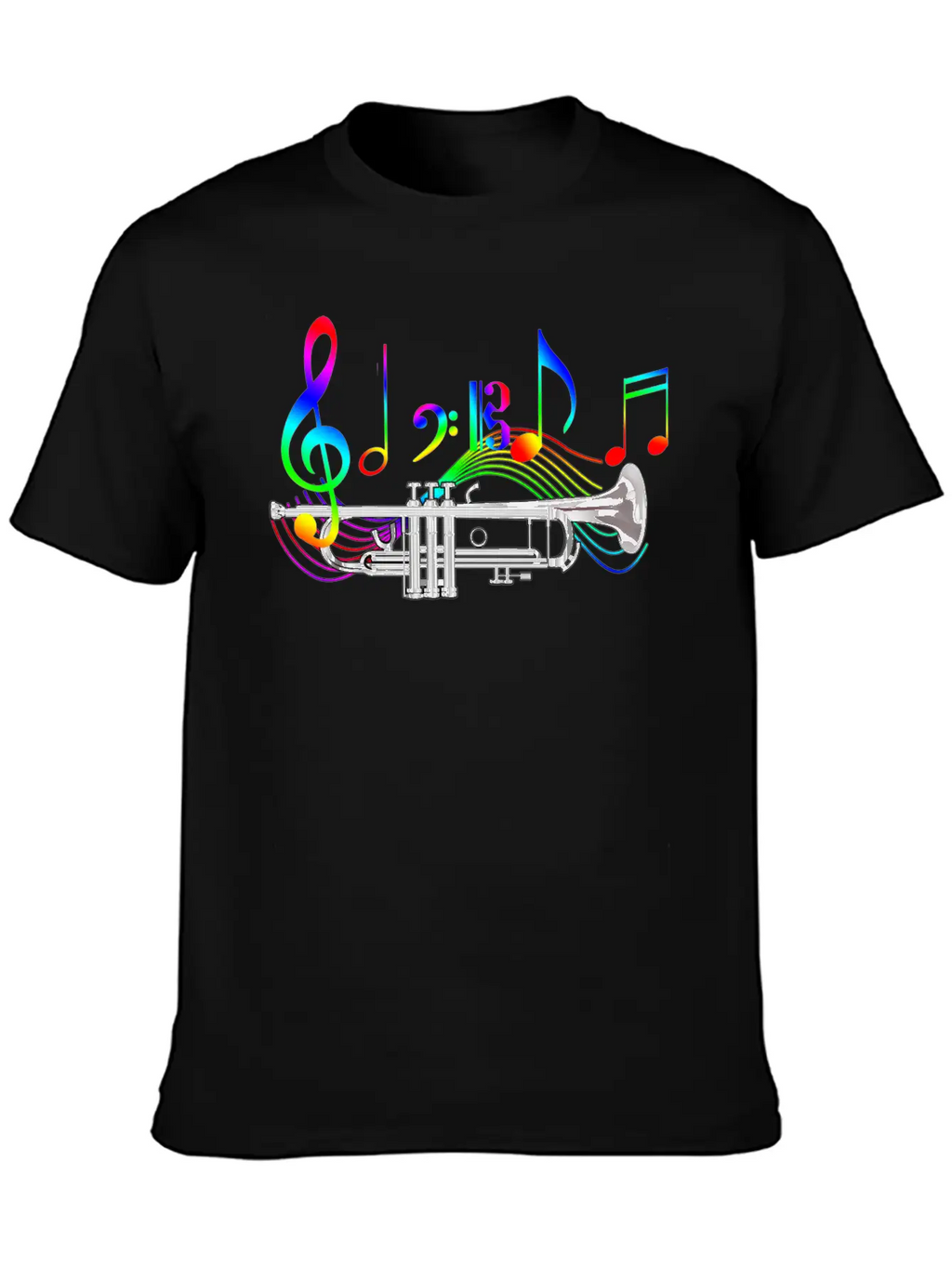 Trumpet Classic Fit Graphic Tee For Daily Comfort – Unisex Cotton Shirt