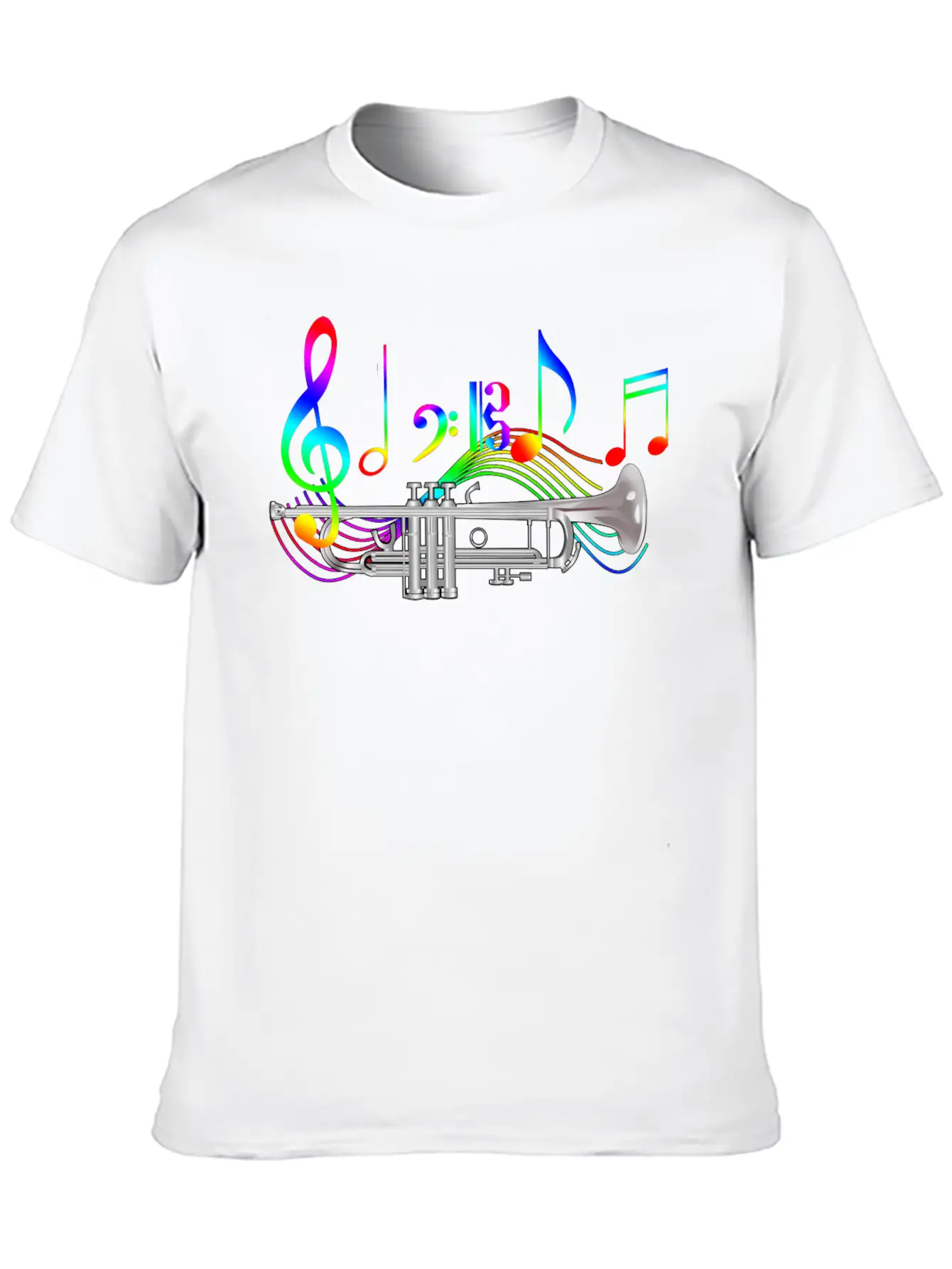 Trumpet Classic Fit Graphic Tee For Daily Comfort – Unisex Cotton Shirt
