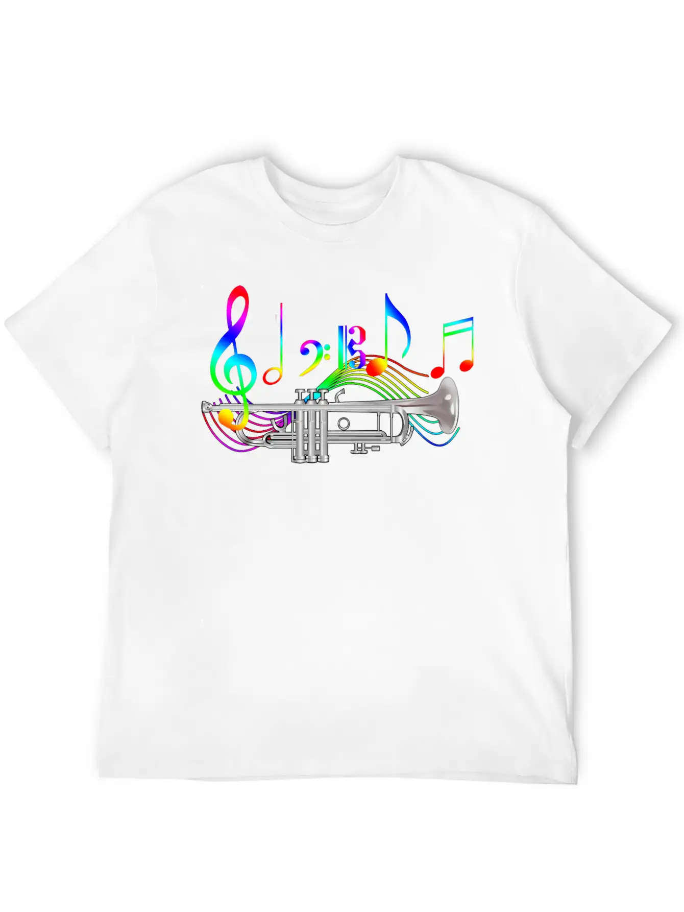 Trumpet Classic Fit Graphic Tee For Daily Comfort – Unisex Cotton Shirt