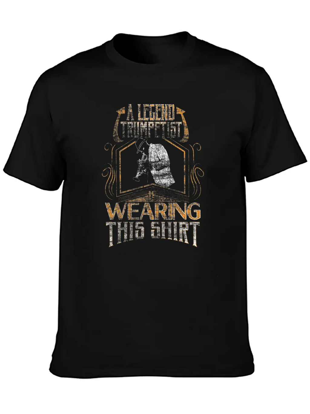 Trumpet Legend Stylish Everyday T-Shirt – Unisex Basic Cotton Tee