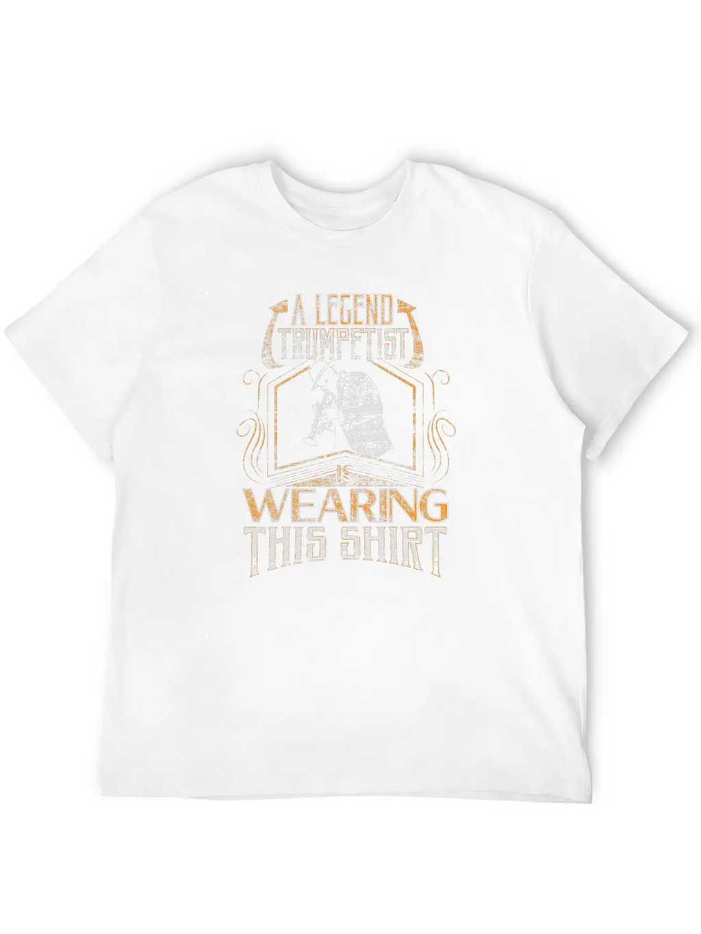 Trumpet Legend Stylish Everyday T-Shirt – Unisex Basic Cotton Tee