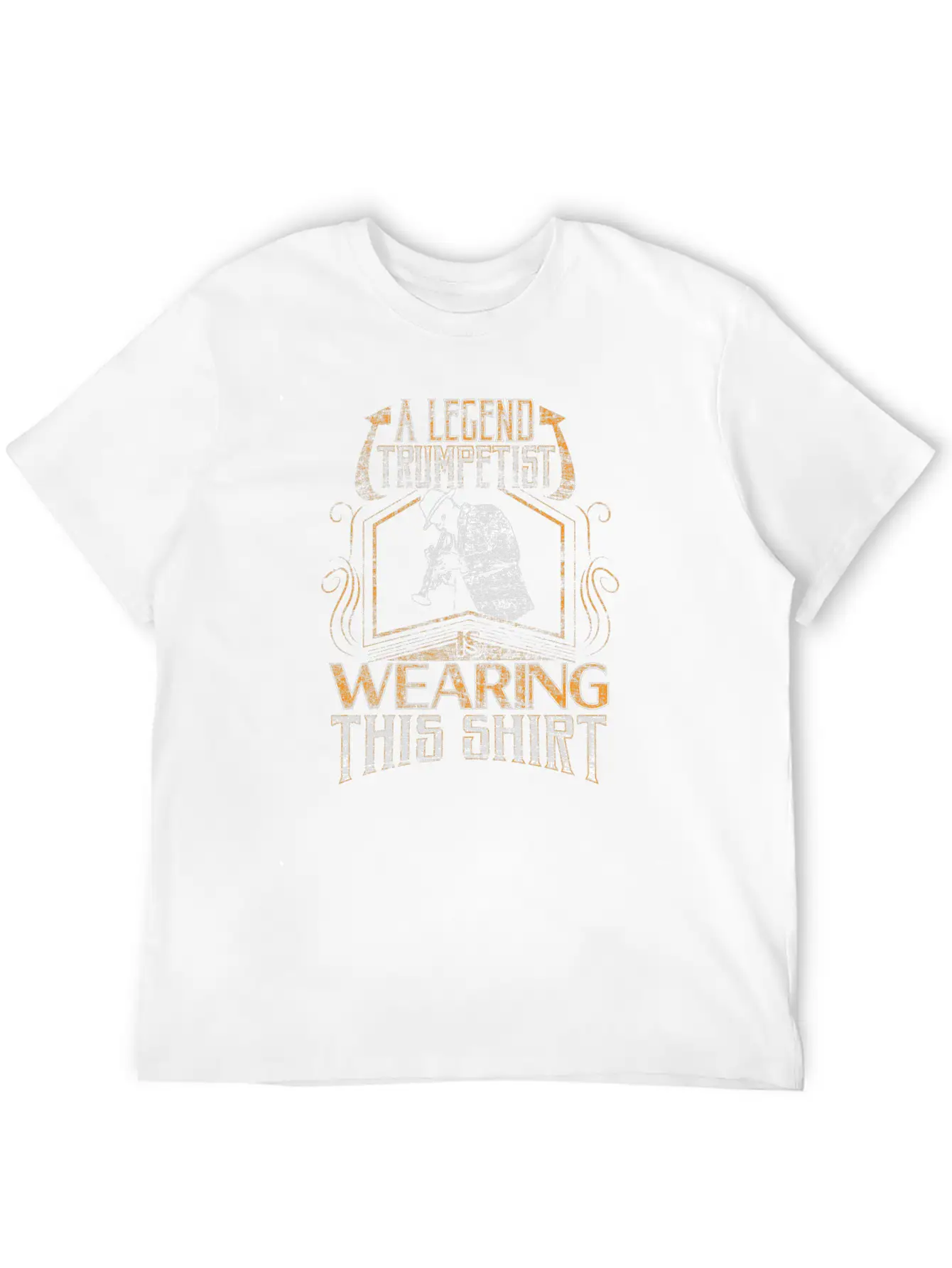 Trumpet Legend Stylish Everyday T-Shirt – Unisex Basic Cotton Tee