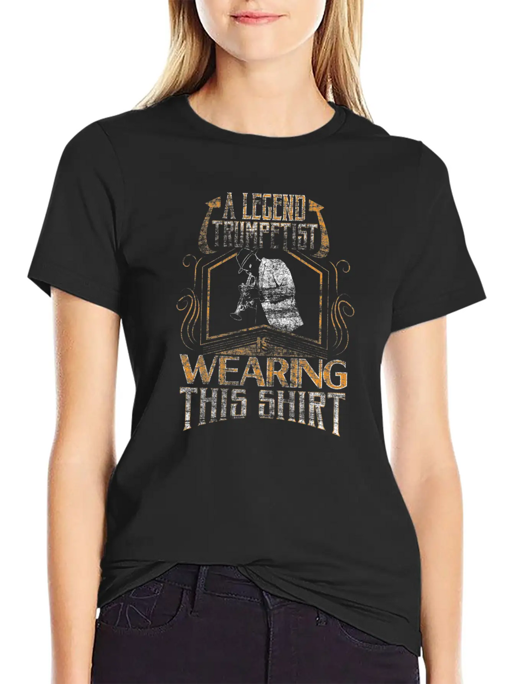 Trumpet Legend Stylish Everyday T-Shirt – Unisex Basic Cotton Tee
