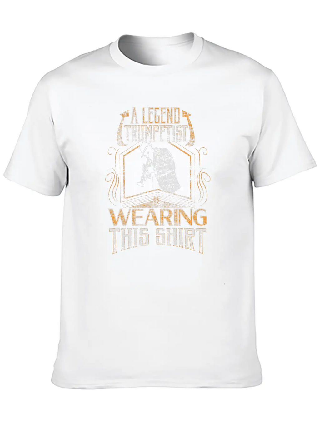 Trumpet Legend Stylish Everyday T-Shirt – Unisex Basic Cotton Tee