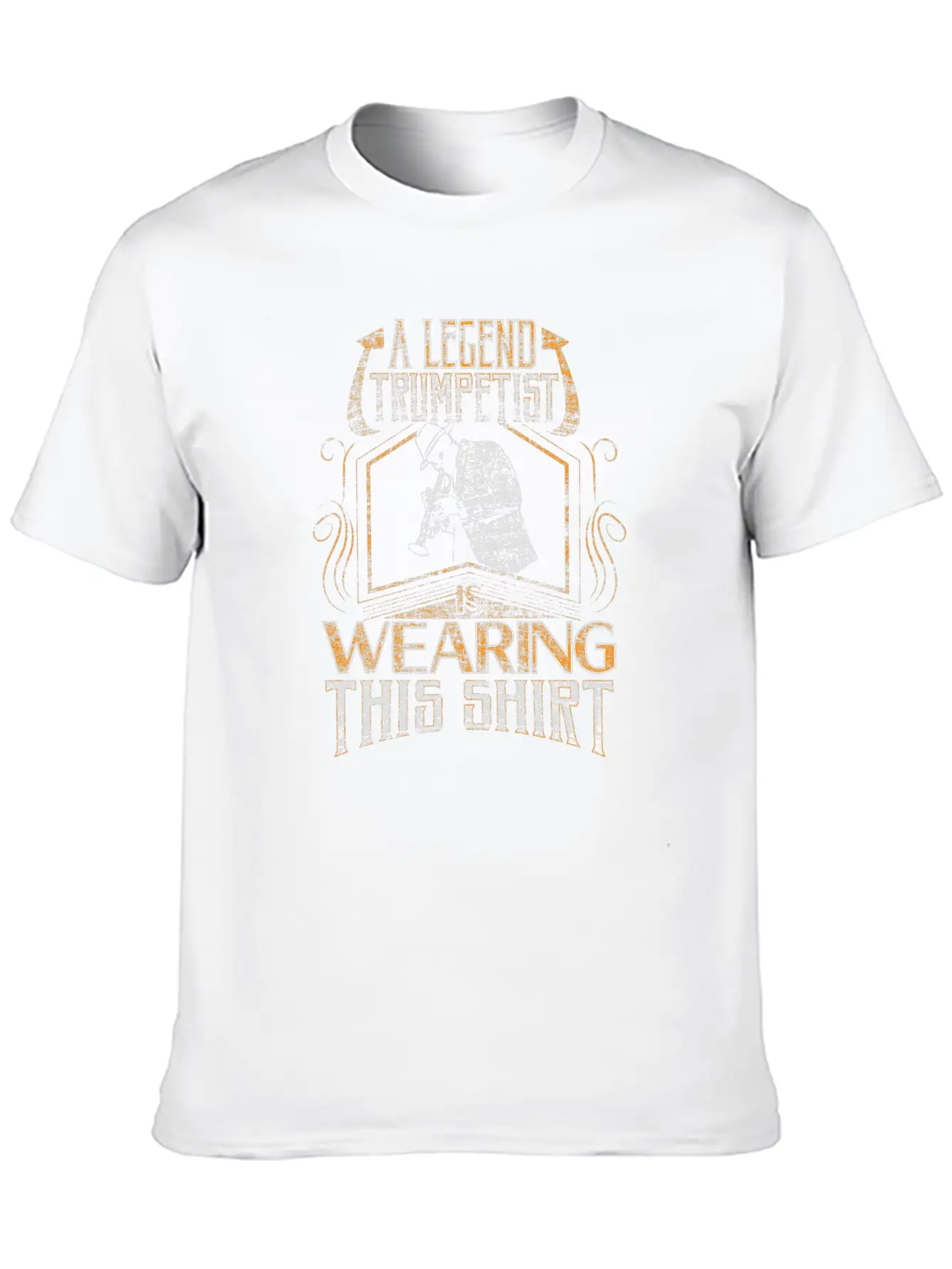 Trumpet Legend Stylish Everyday T-Shirt – Unisex Basic Cotton Tee