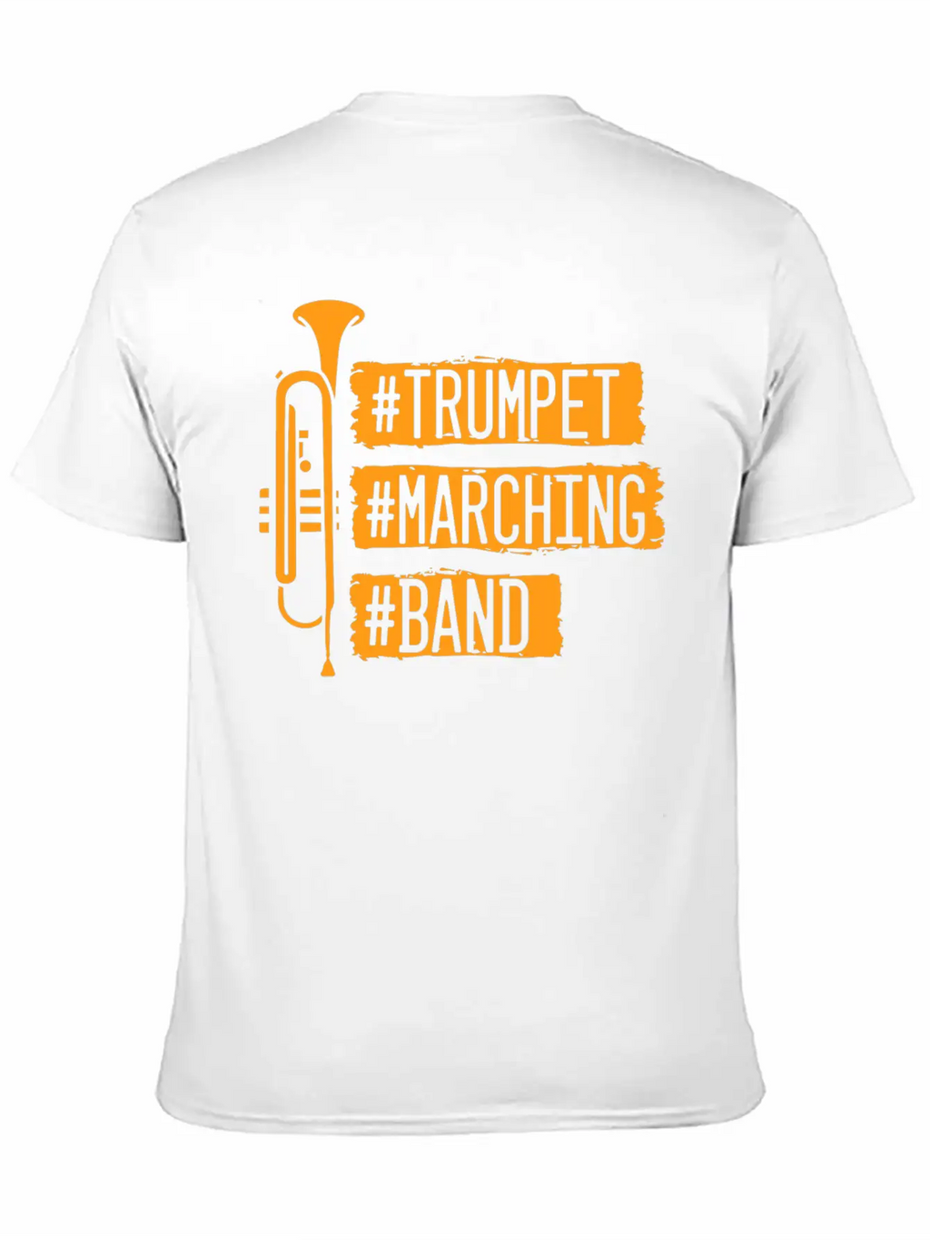 Trumpet Marching Ban Casual Graphic T-Shirt – Simple And Comfortable Daily Wear