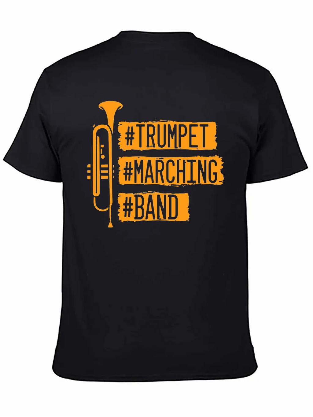 Trumpet Marching Ban Casual Graphic T-Shirt – Simple And Comfortable Daily Wear