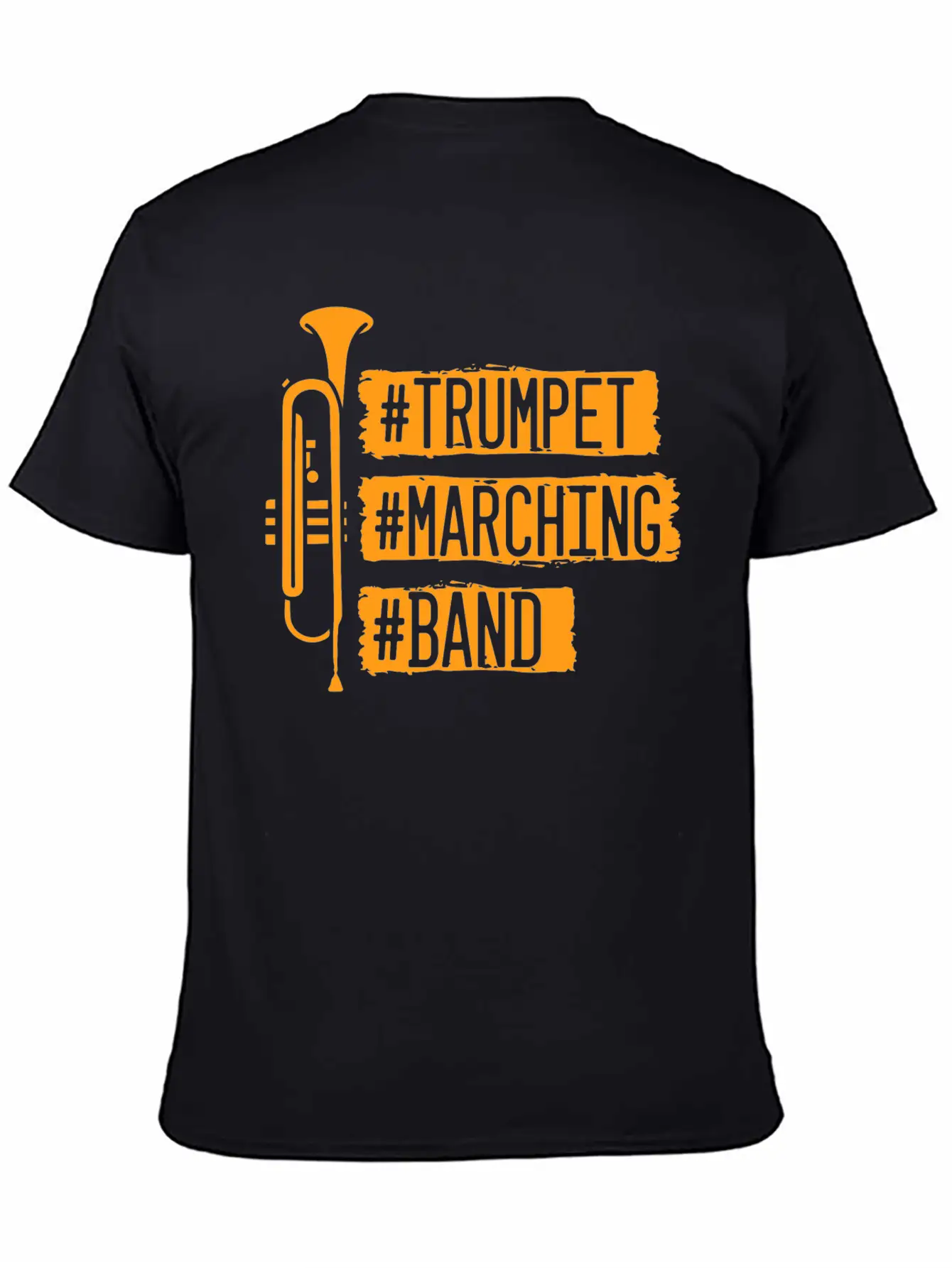 Trumpet Marching Ban Casual Graphic T-Shirt – Simple And Comfortable Daily Wear