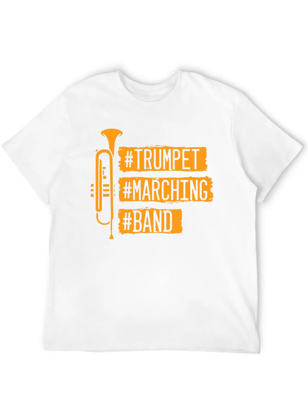 Trumpet Marching Ban Casual Graphic T-Shirt – Simple And Comfortable Daily Wear