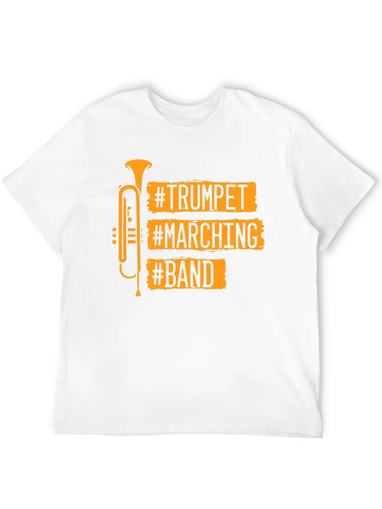 Trumpet Marching Ban Casual Graphic T-Shirt – Simple And Comfortable Daily Wear