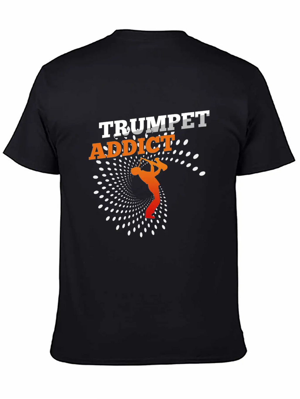 Trumpet Music Addict Gift Breathable Soft Cotton T-Shirt – Timeless Casual Look