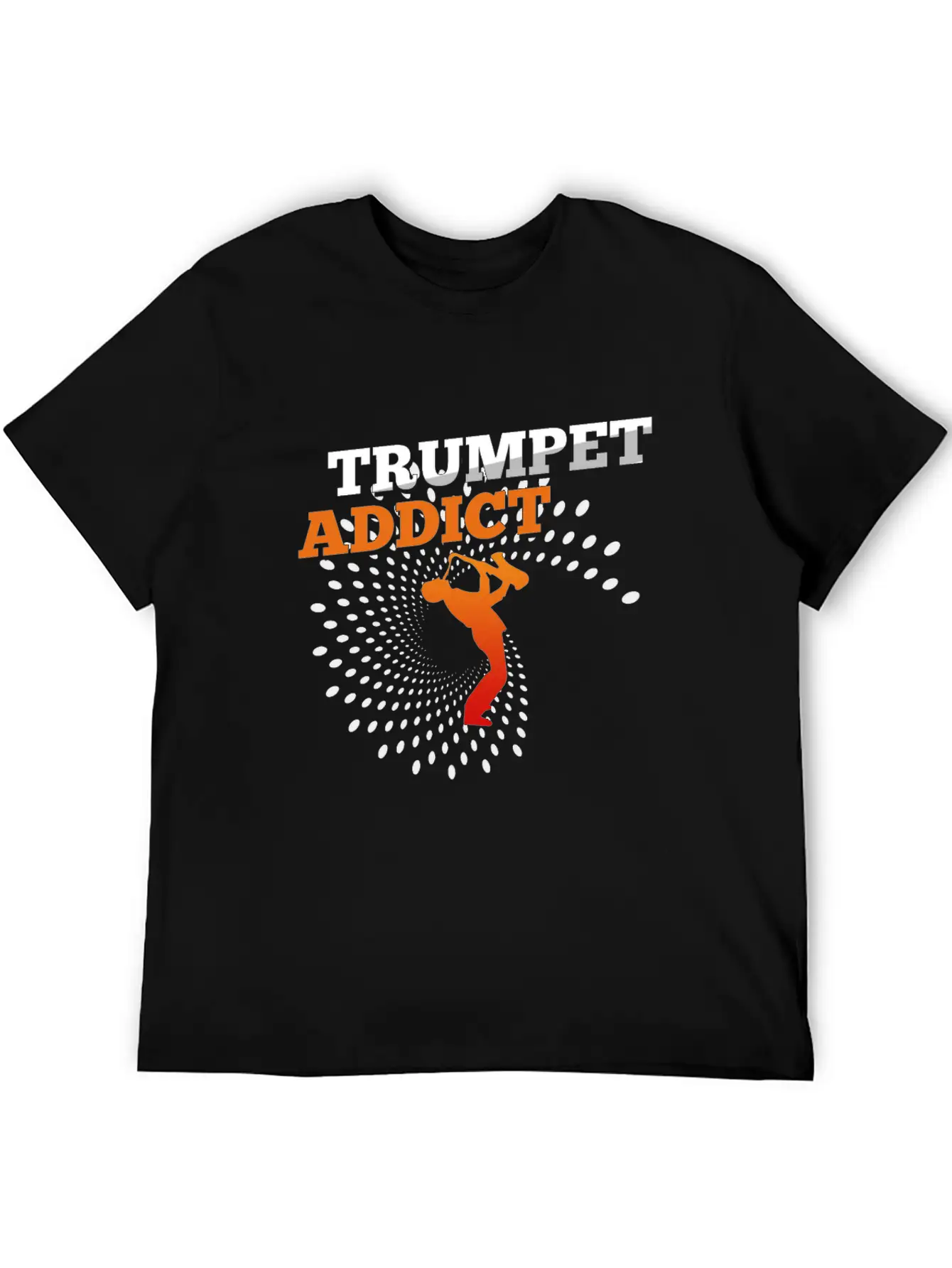 Trumpet Music Addict Gift Breathable Soft Cotton T-Shirt – Timeless Casual Look