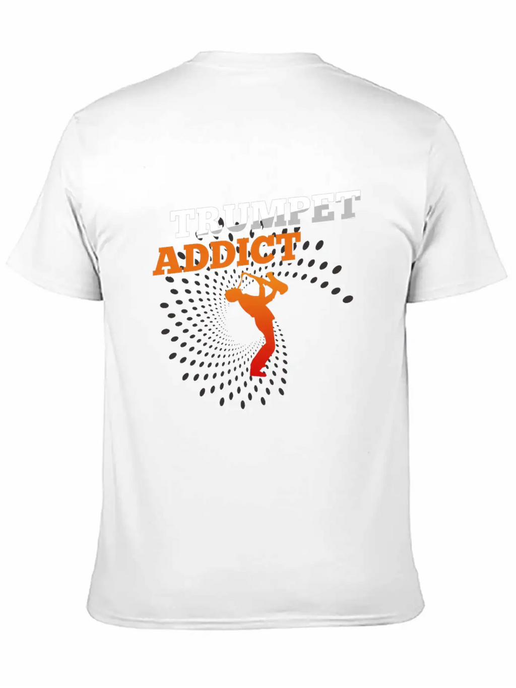 Trumpet Music Addict Gift Breathable Soft Cotton T-Shirt – Timeless Casual Look