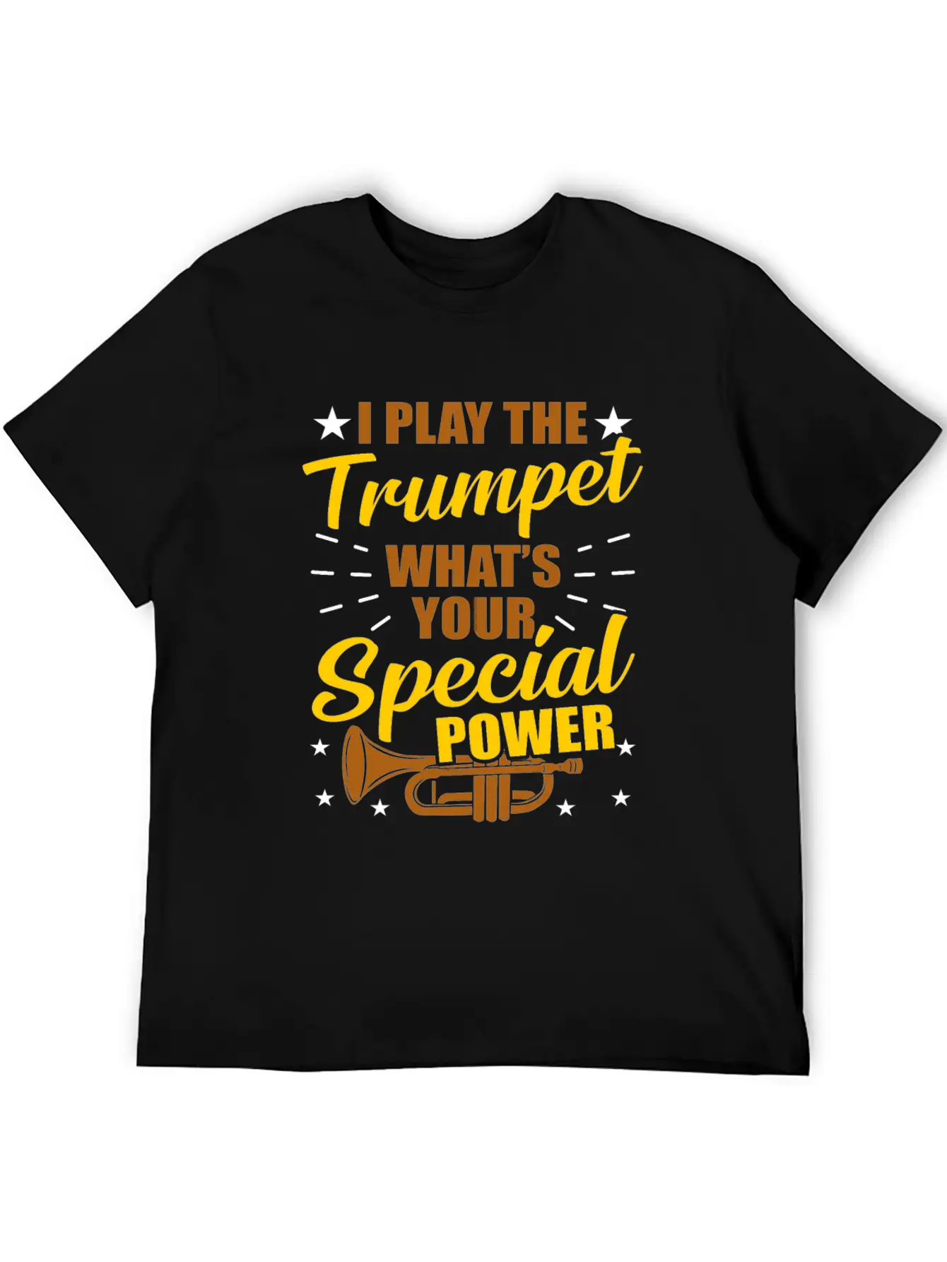 Trumpet Play Trumpet Band Gift Classic Fit Graphic Tee For Daily Comfort – Unisex Cotton Shirt