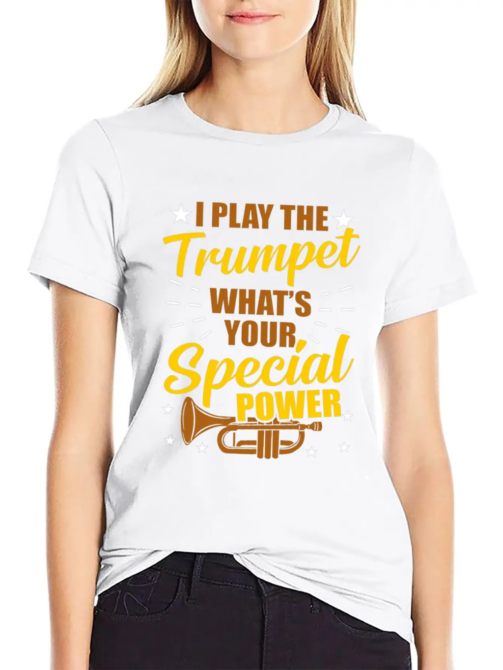 Trumpet Play Trumpet Band Gift Classic Fit Graphic Tee For Daily Comfort – Unisex Cotton Shirt