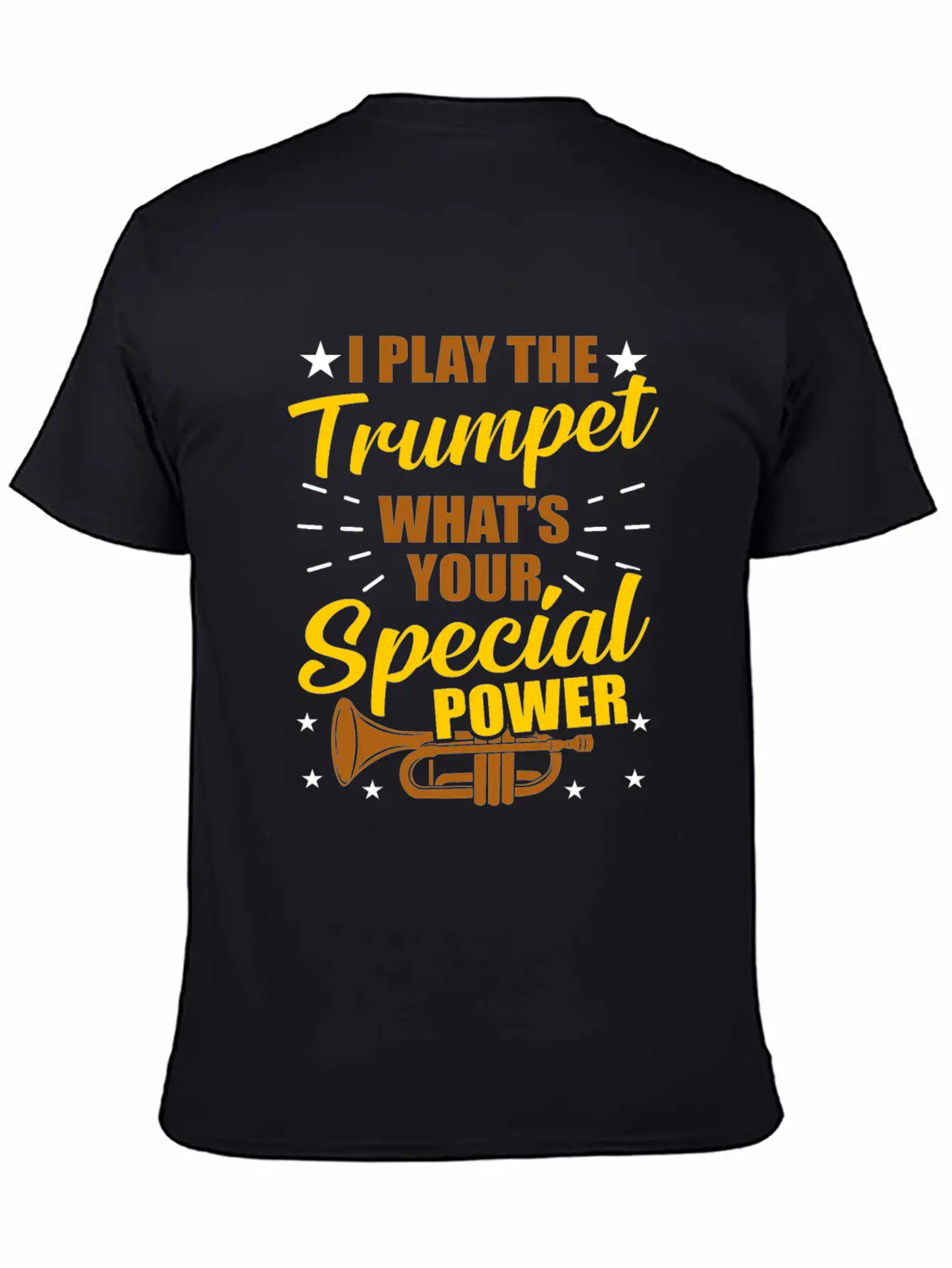 Trumpet Play Trumpet Band Gift Classic Fit Graphic Tee For Daily Comfort – Unisex Cotton Shirt