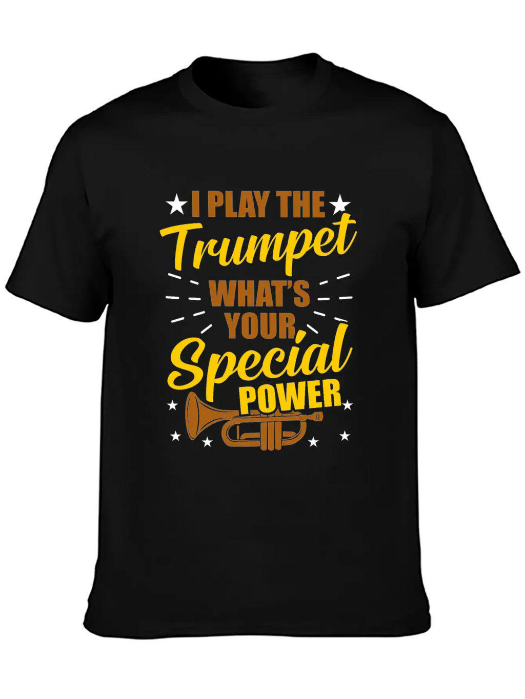 Trumpet Play Trumpet Band Gift Classic Fit Graphic Tee For Daily Comfort – Unisex Cotton Shirt