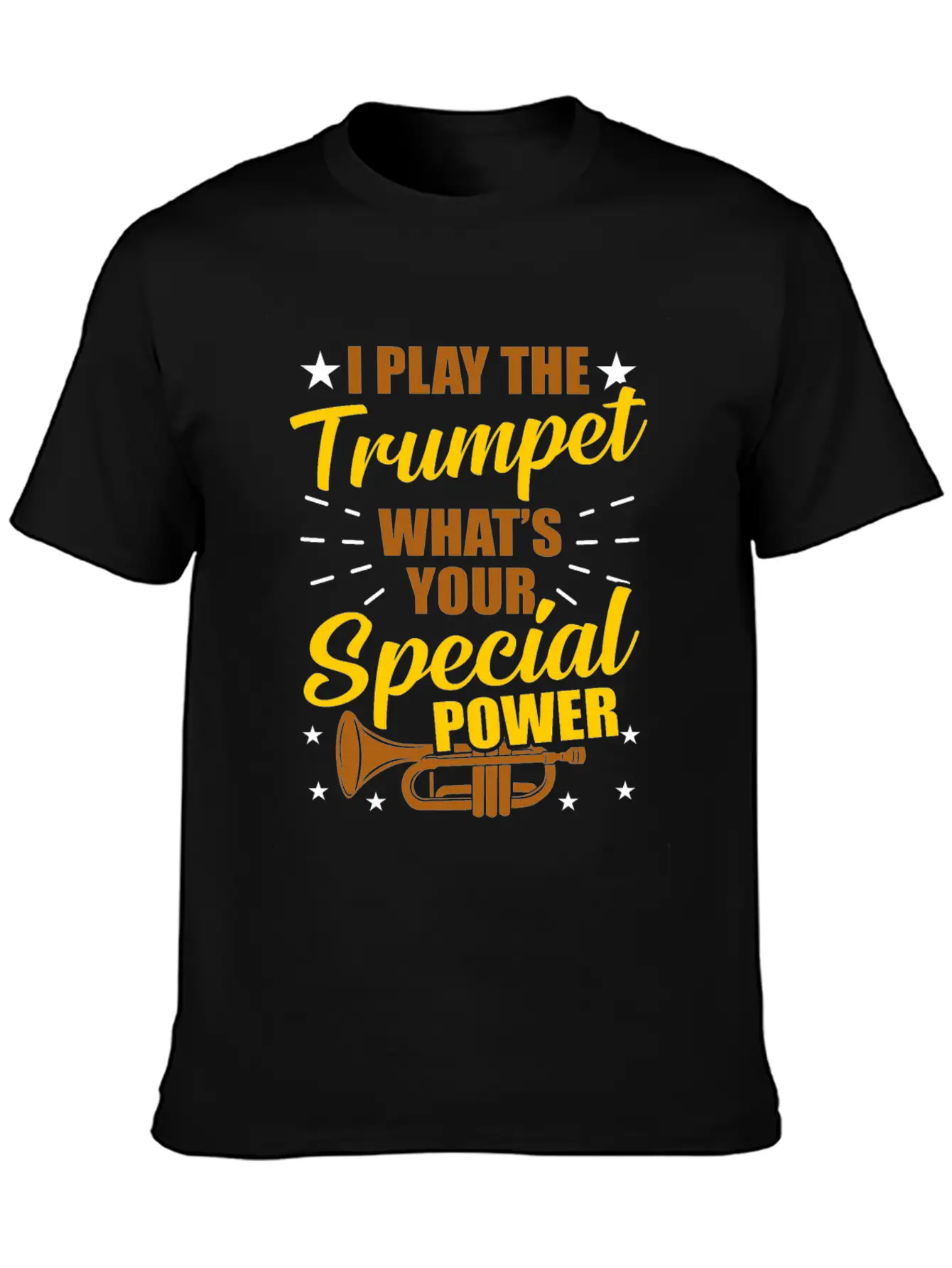 Trumpet Play Trumpet Band Gift Classic Fit Graphic Tee For Daily Comfort – Unisex Cotton Shirt