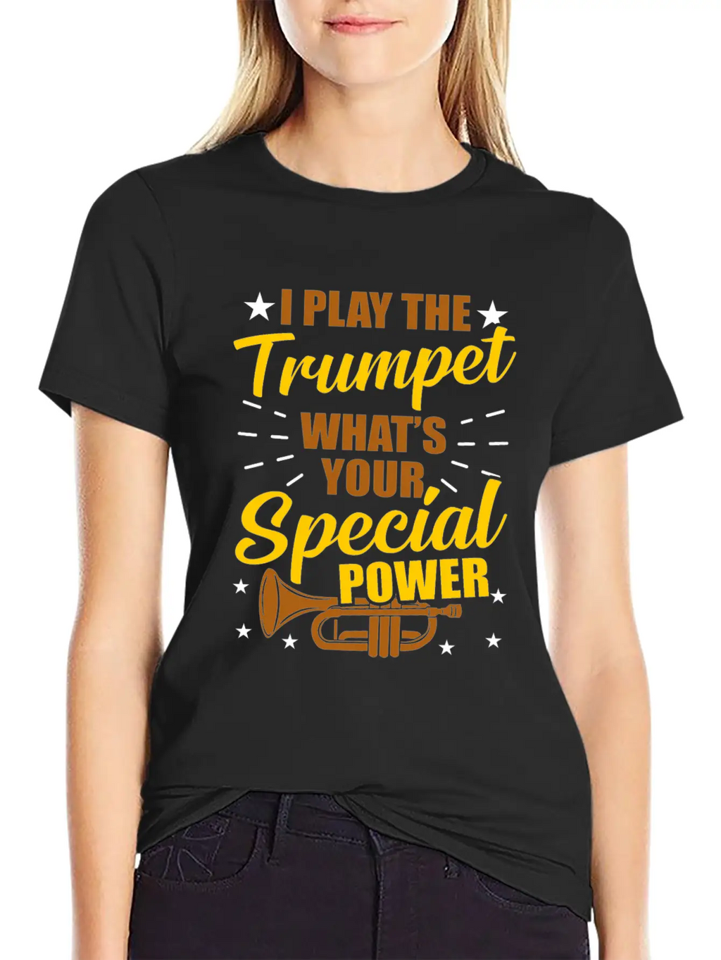 Trumpet Play Trumpet Band Gift Classic Fit Graphic Tee For Daily Comfort – Unisex Cotton Shirt