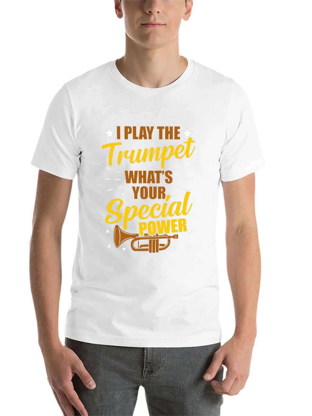 Trumpet Play Trumpet Band Gift Classic Fit Graphic Tee For Daily Comfort – Unisex Cotton Shirt