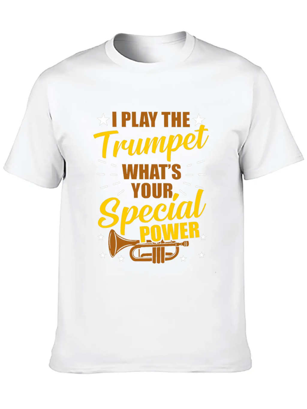 Trumpet Play Trumpet Band Gift Classic Fit Graphic Tee For Daily Comfort – Unisex Cotton Shirt