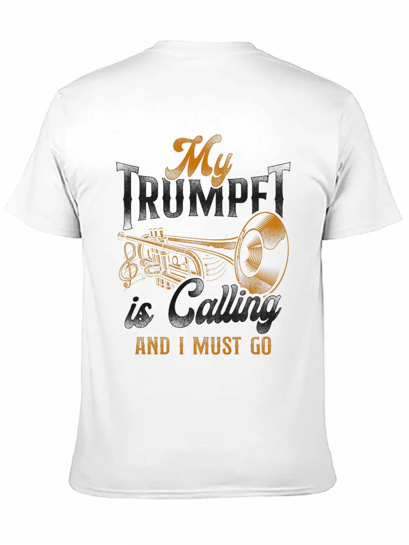 Trumpet Player Vintage My Trumpet Breathable Soft Cotton T-Shirt – Timeless Casual Look