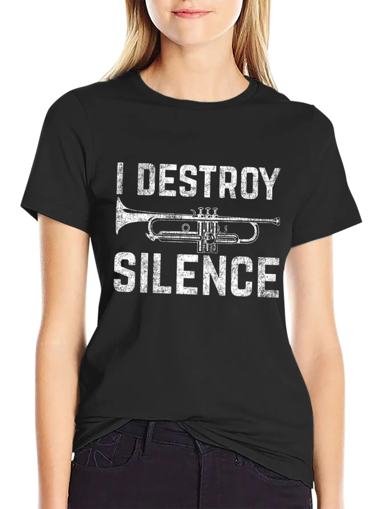 Trumpet Silence Unisex Casual T-Shirt – Clean Design For Daily Comfort