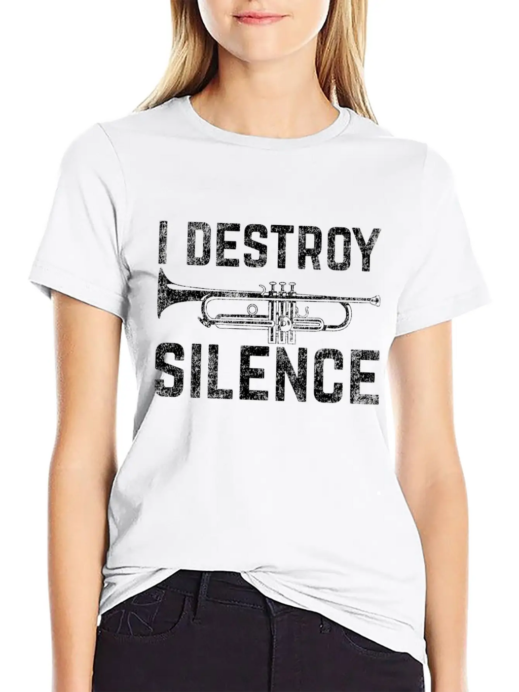 Trumpet Silence Unisex Casual T-Shirt – Clean Design For Daily Comfort